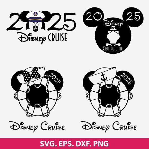 Disney Cruise 2025 Svg File