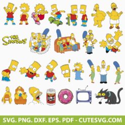 The Simpsons SVG Huge Bundle