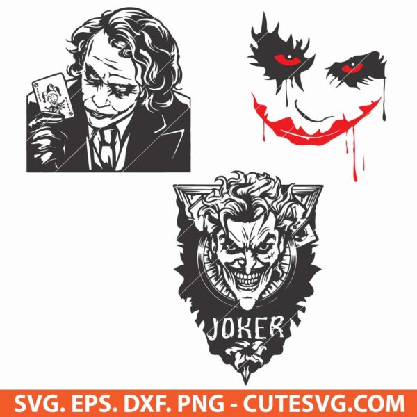 Joker Svg bundle