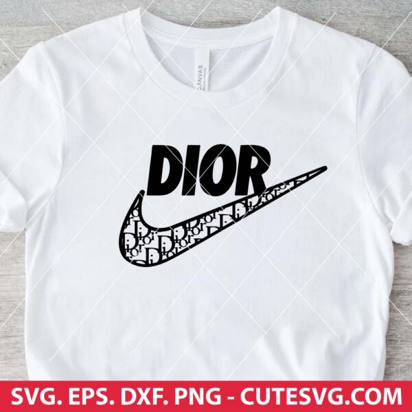 Nike Dior Logo SVG