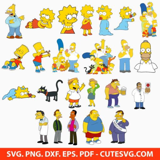 Simpsons SVG