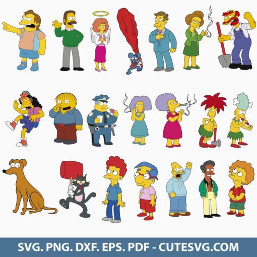 Simpsons SVG File