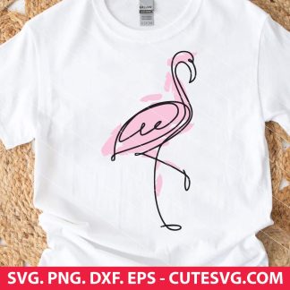 Flamingo SVG, Pink Flamingo SVG, Flamingo Clipart, Flamingo Vector File, Flamingo PNG, Flamingo Cricut, Silhouette, Cut Files