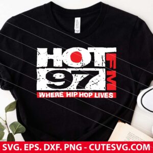 Hot 97 FM Where Hip-Hop Lives Logo SVG
