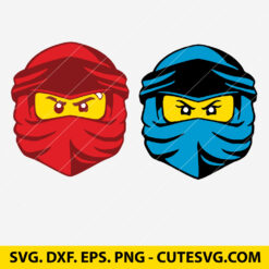 Ninja Head SVG Bundle