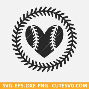 Softball SVG cut File