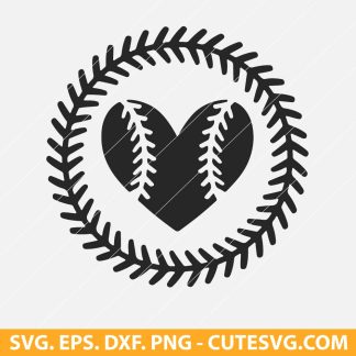 Softball SVG cut File
