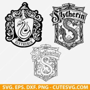 Harry Potter Slytherin SVG Bundle