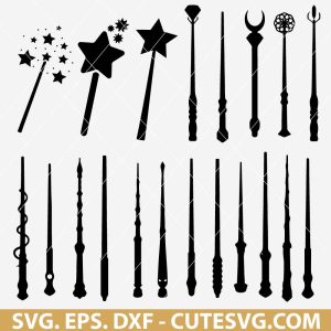 Harry Potter Wand SVG