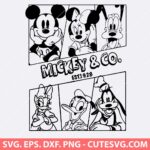 Mickey Est 1928 SVG, Mickey And Co SVG, Cartoon Characters Mickey And Company Est 1928 SVG, PNG, DXF, EPS, Cutting Files, Cricut, Silhouette, Instant Download