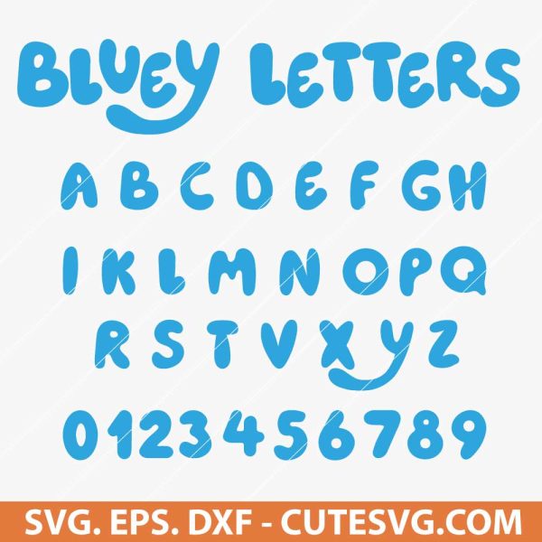 Bluey Font SVG