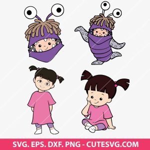 Monsters Inc Boo SVG Bundle