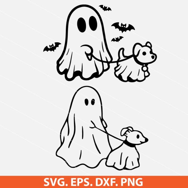 Ghost Dog SVG Bundle