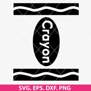 Crayon SVG for Shirt