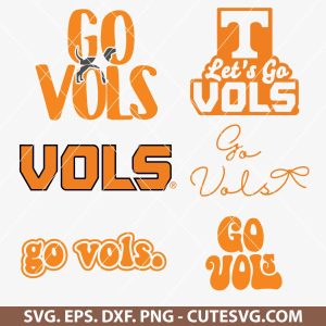 Go Vols SVG Bundle