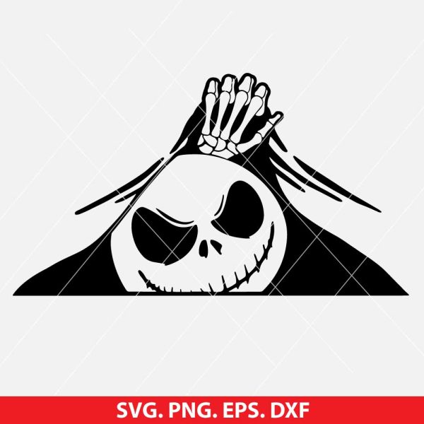 Jack Skellington car decal SVG