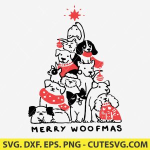 Merry Woofmas SVG