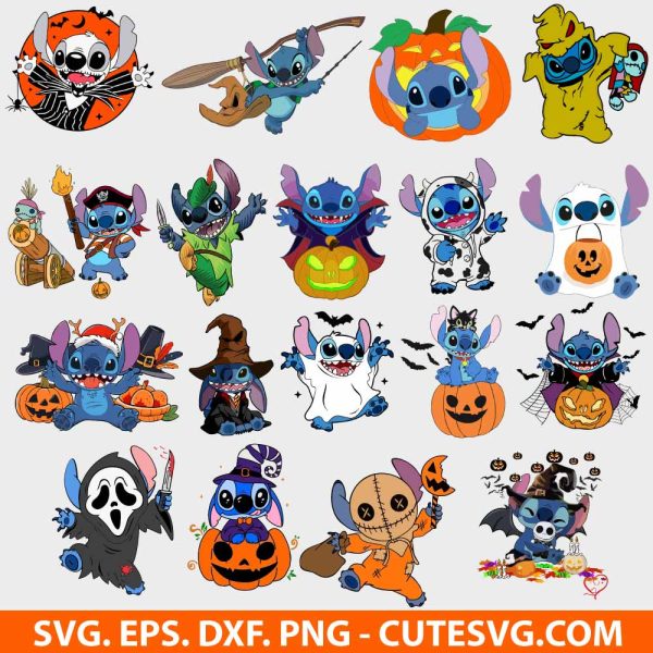 Lilo & Stitch Halloween SVG