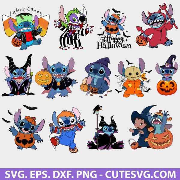 Lilo & Stitch Halloween SVG