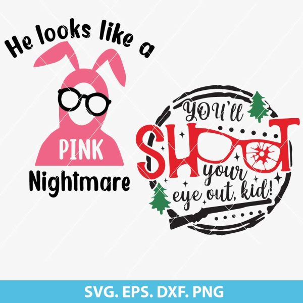 A Christmas Story SVG Cut File