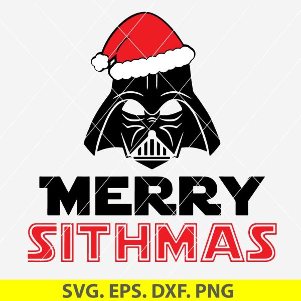 Darth Vader Merry Sithmas SVG