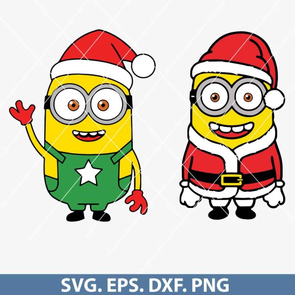 Minion Santa SVG Bundle