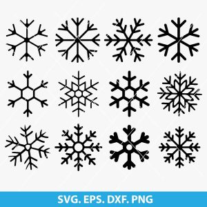 Snowflake SVG Bundle