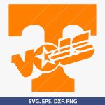 Tennessee Volunteers SVG, University of Tennessee SVG, Volunteers logo SVG, College football SVG, PNG, DXF, EPS, Cut File for Cricut