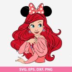 Ariel SVG, Little Mermaid SVG, Disney Princess SVG, Mermaid SVG, Underwater SVG, Ariel cut files, Mermaid tail SVG, Seashell SVG, Ocean SVG