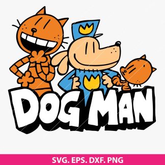 Dog Man SVG