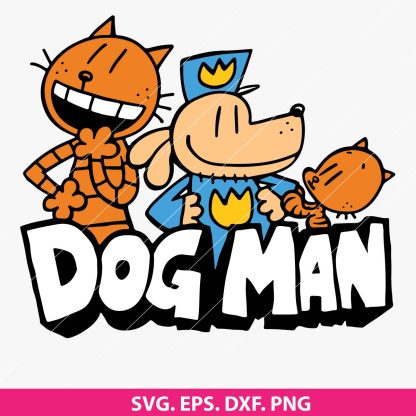 Dog Man SVG