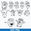 Minion SVG Characters