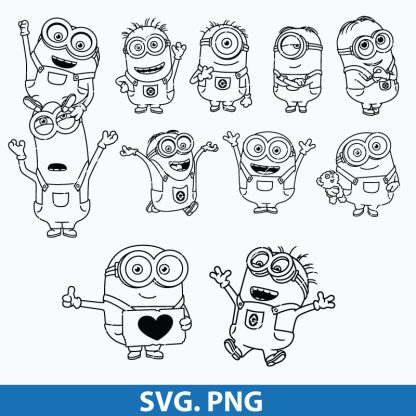 Minion SVG Characters