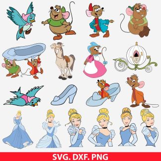 Cinderella SVG Cut Files
