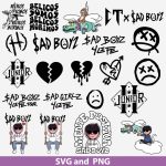 Junior h svg, sad boyz svg, corridos svg, sad corridos tumbados, mexican rap svg, regional urbano svg, junior h lyrics vector, música de los viejos cut file, edgy mexican quotes