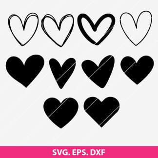 Cute Heart SVG