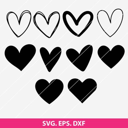 Cute Heart SVG