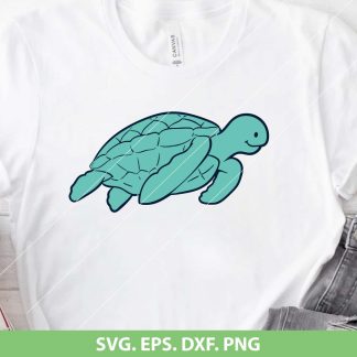Sea Turtle SVG